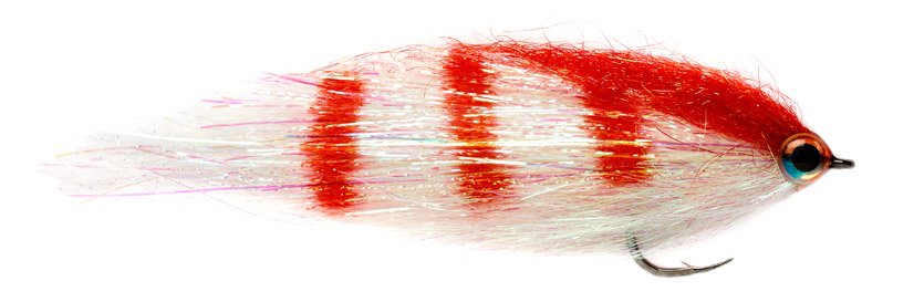 fulling_mill_Clydesdale_red_perch Fulling Mill Pike Streamer - Clydesdale Red Perch