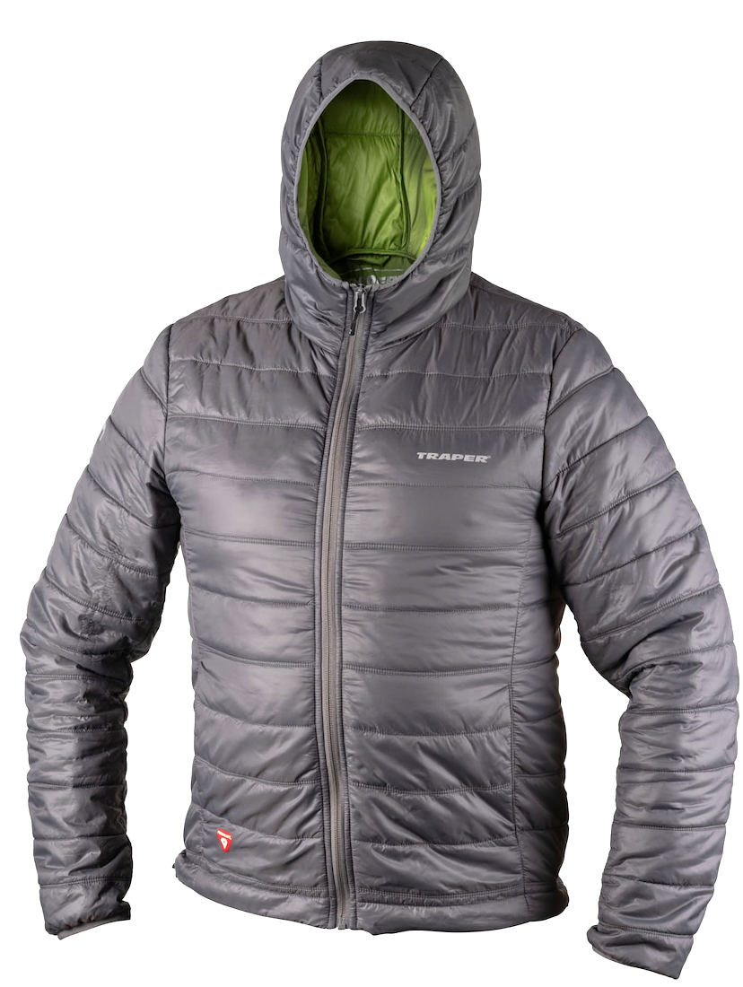 Traper Active Hoody Jacket Primaloft Grey