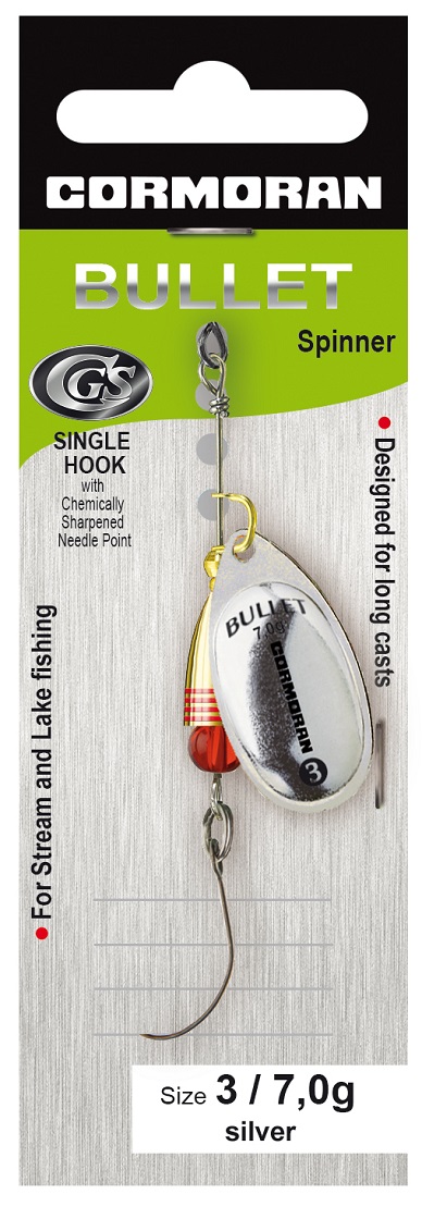 P-23580_Cormoran_Bullet_Spinner_silver_2 Daiwa Cormoran Bullet Spinner silver/red striped