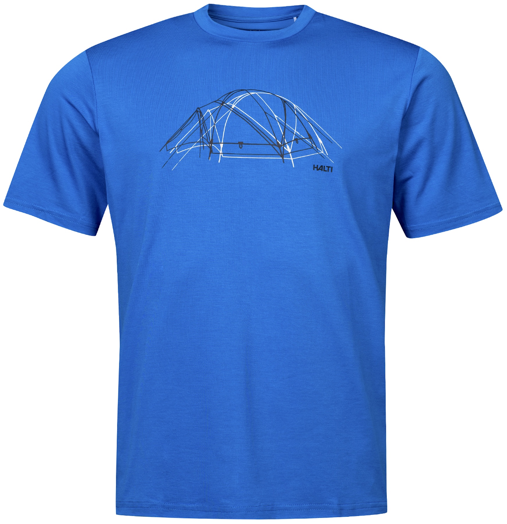 Halti Kalteva Trekking T-Shirt Electric Blue Lemonade