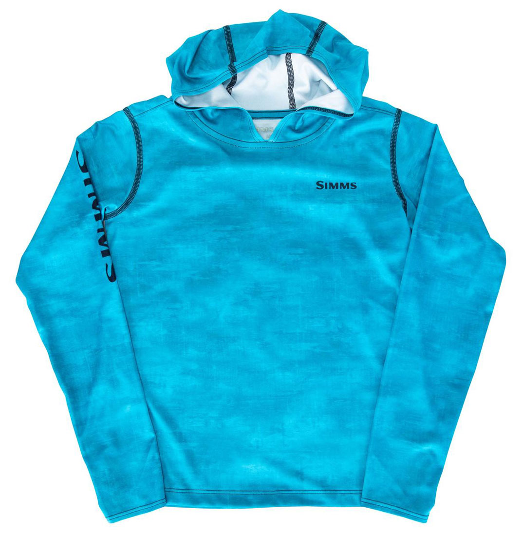 Simms_Kid-s_Solar_Tech_Hoody_Langarmhemd_daze_camo_pool_1PB0sbgsaM72oo Simms Kid's Solar Tech Hoody daze camo pool