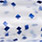 clear blue glitter