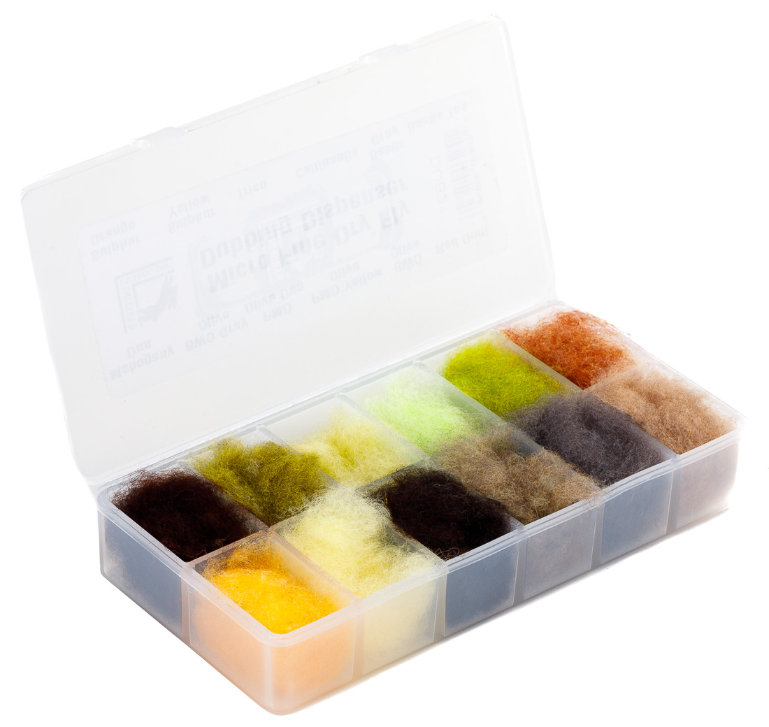 hareline_dubbing_dispenser_micro_fine_dry_fly Dubbing Dispenser Hareline Micro Fine Dry Fly DUB21