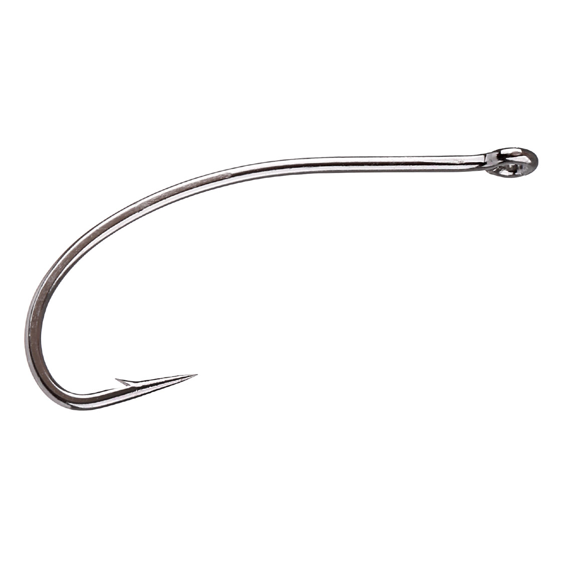 P-23922_partridge_steelhead_shrimp_haken Partridge CS54NI Salmon / Steelhead Shrimp Hook silver # 6