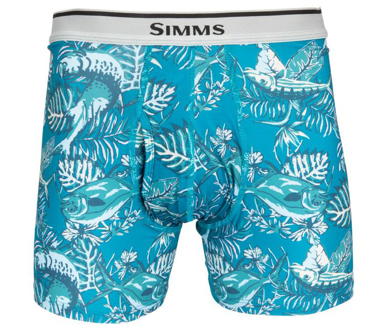 Simms Boxer Brief slamdown meridian