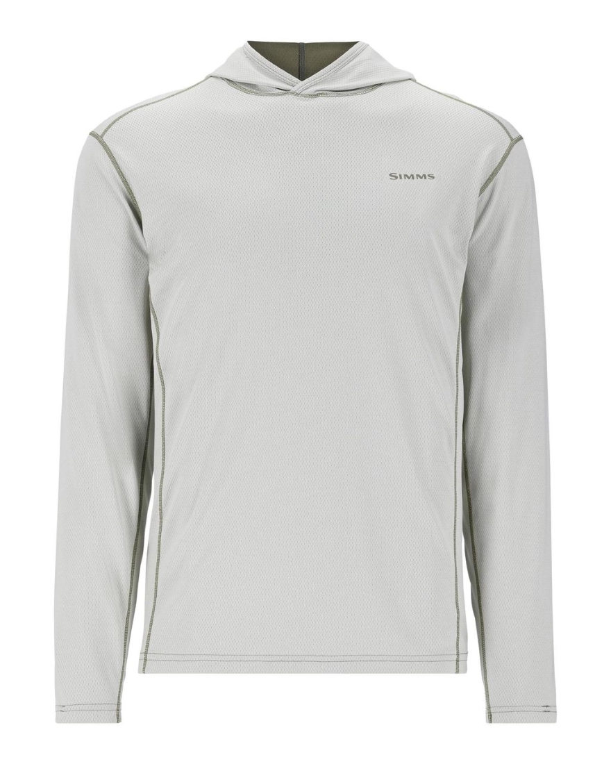 Simms BugStopper Hoody UPF50 UV- & Insect shield Aspen Heather