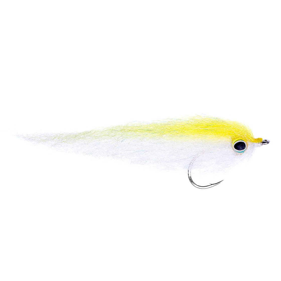 P-15647-H2O-Streamer-sculpted-baitfish-yellow-gerade Fishient H2O Streamer - Sculpted Baitfish yellow & white