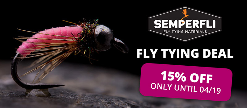 SEMPERFLI Fly Tying Deal: 15% off until 4/19