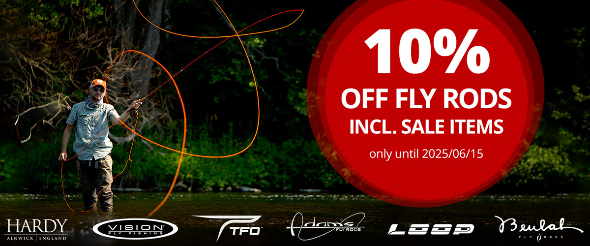 10% off Fly Rods until 6/15