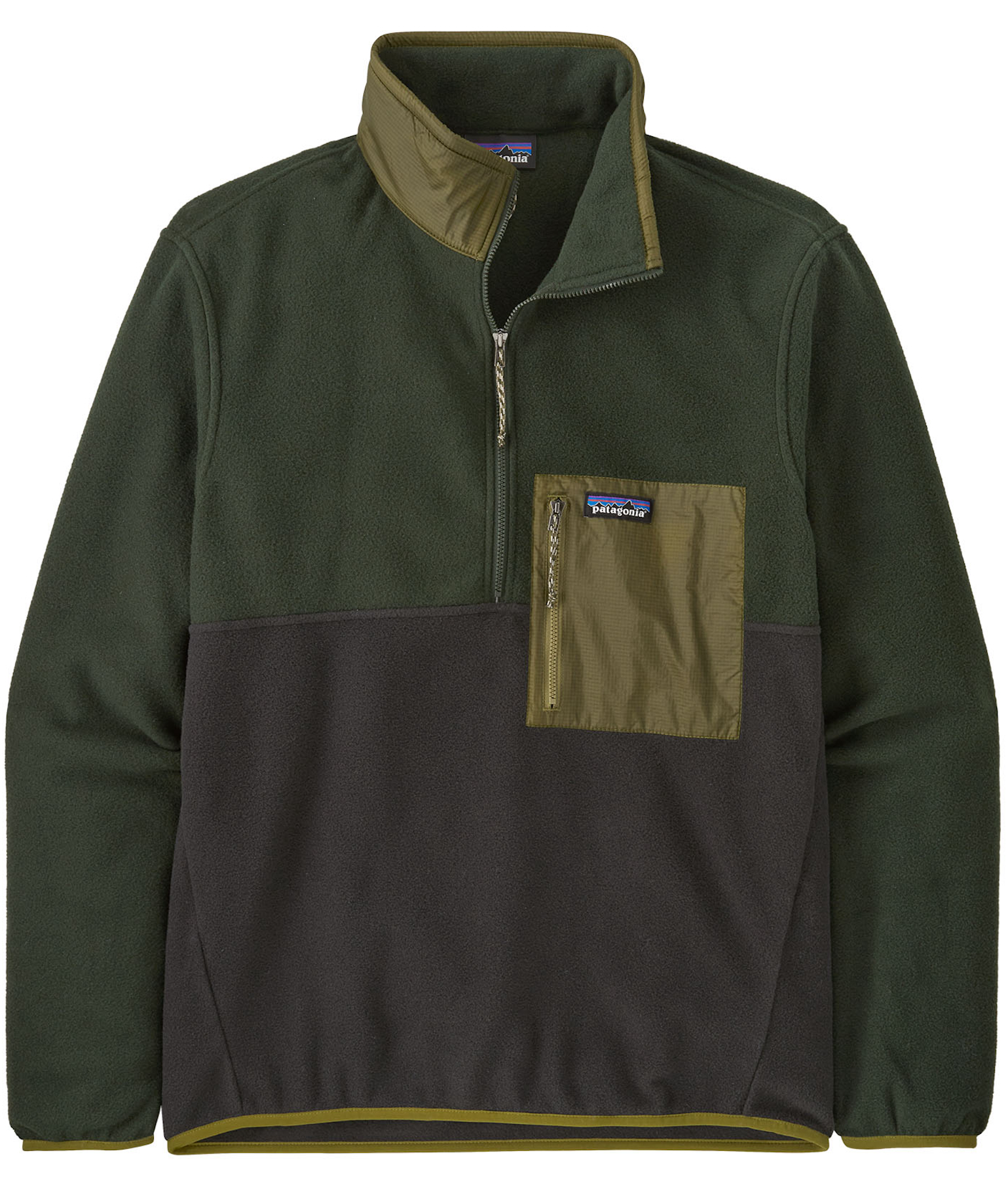 Patagonia Microdini 1/2-Zip Fleece Pullover Black