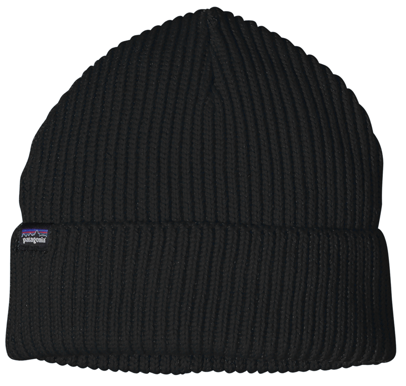 Patagonia Fishermans Rolled Beanie BLK