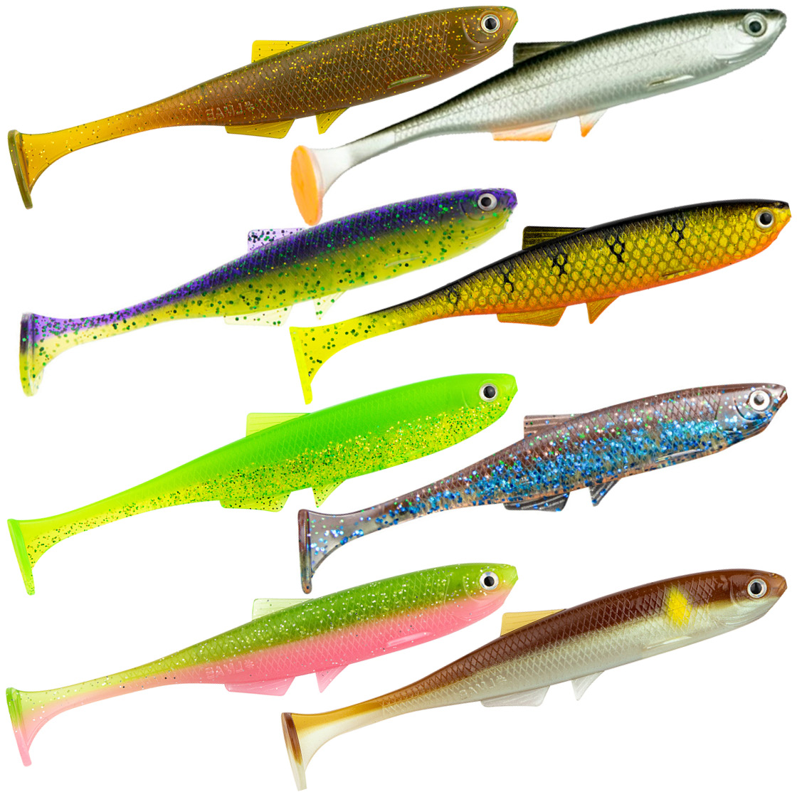 LMAB KØFI (KÖFI) Bleak Shad 12 cm Softbait