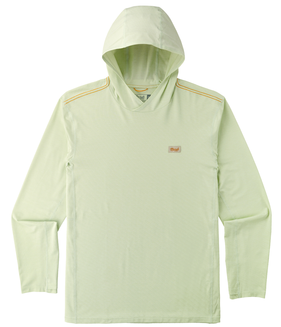 P-29415_Marsh_Wear_High_Noon_Heather_Ambrosia_ Marsh Wear High Noon Hoody UPF 40+ Sun Protection Ambrosia Heather