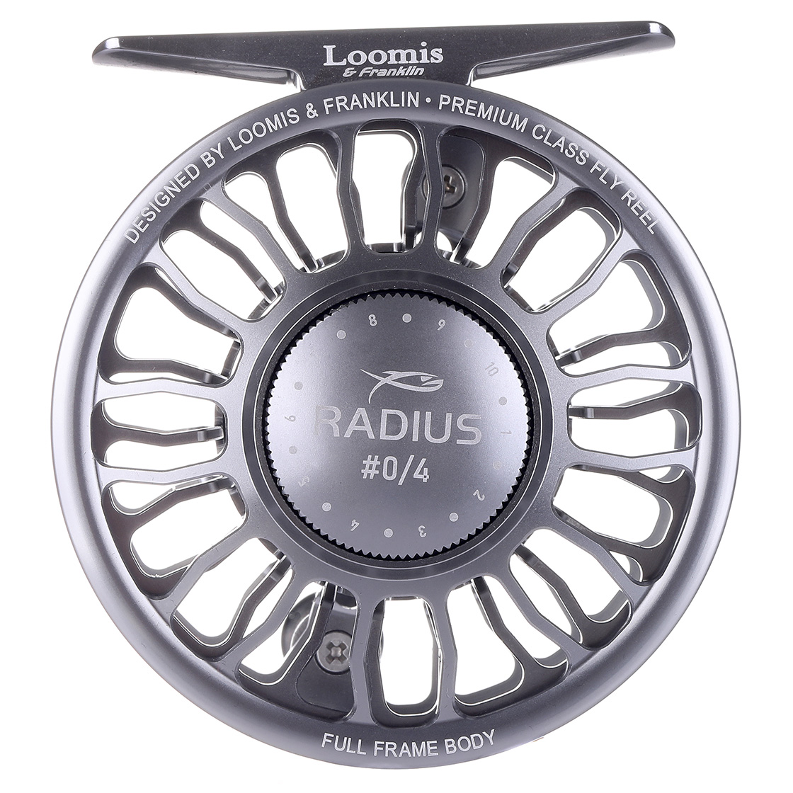 Loomis & Franklin RADIUS - Fullframe Carbon Drag Euro Nymph Fly Reel