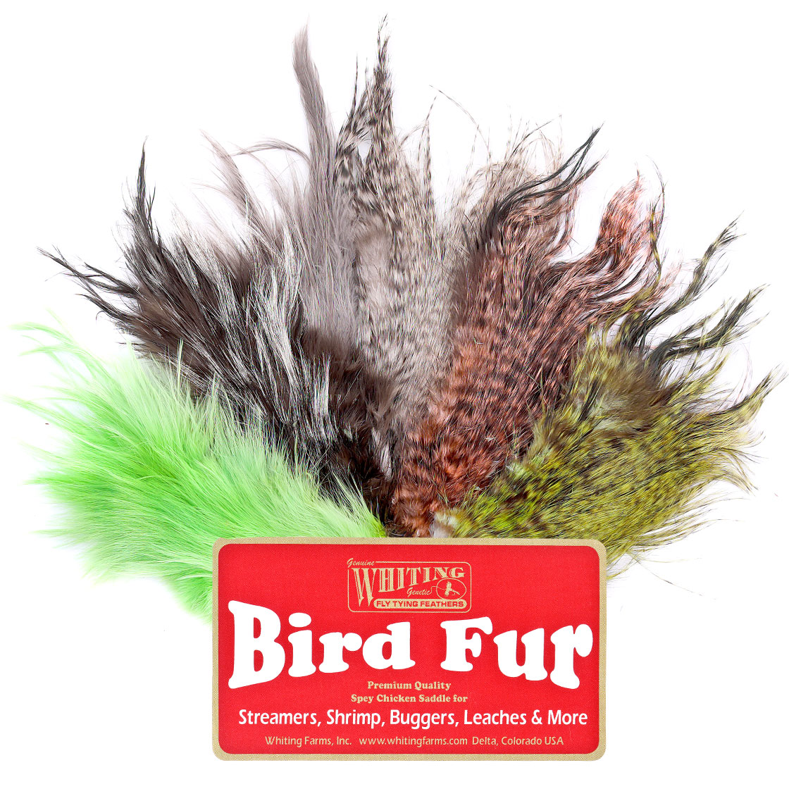 P-25383_Whiting-Bird-Fur Whiting Bird Fur Grizzly dyed Shell Pink