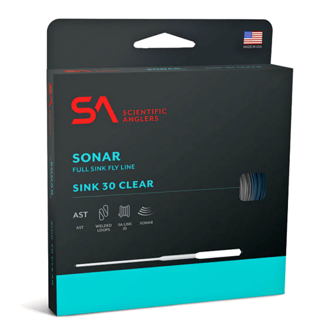 Scientific Anglers Sonar Sink 30 Clear Intermediate Fly Line