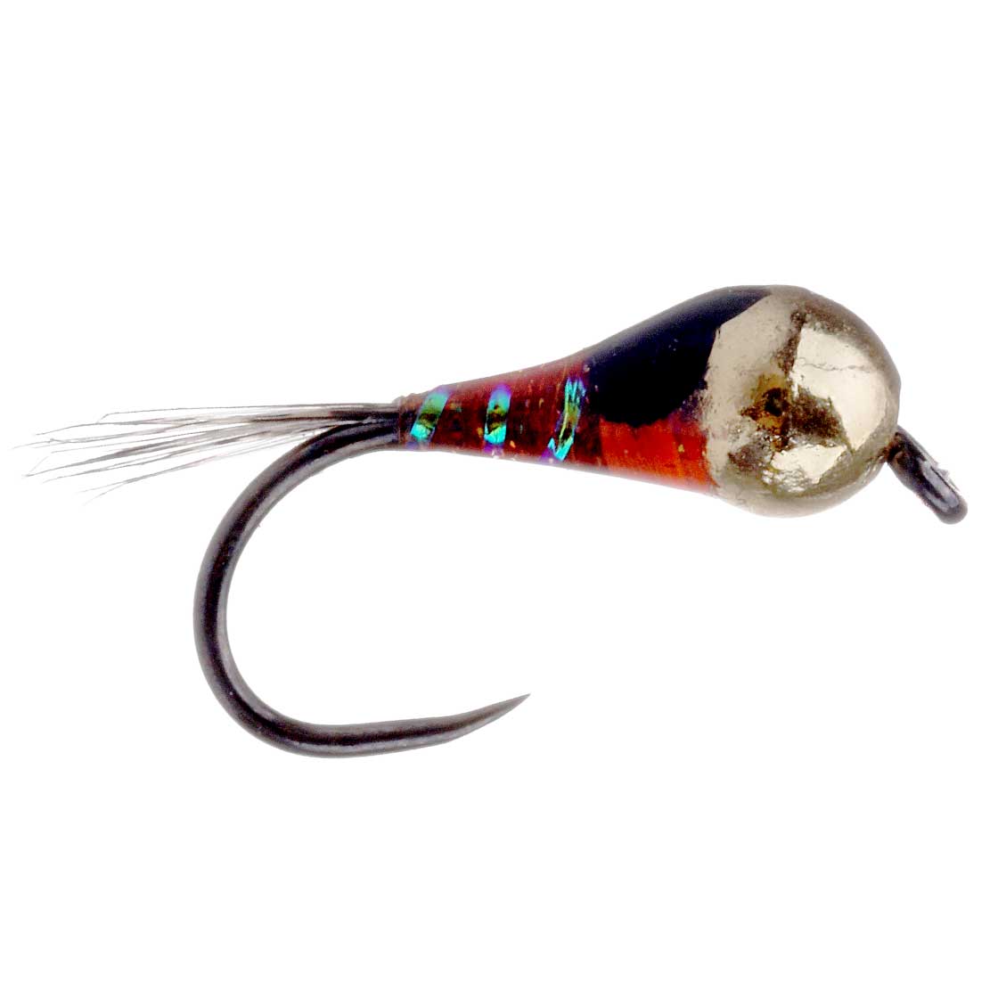 adh-fishing Nymph - Perdigon Cinnamon Pearl Gold Tungsten Bead