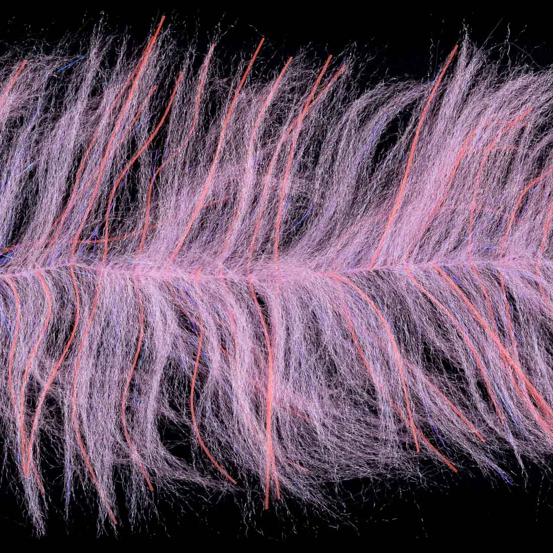 h2o-lively-legs-streamer-brush-prawn-pink-fluoro-pink prawn pink & fluoro pink