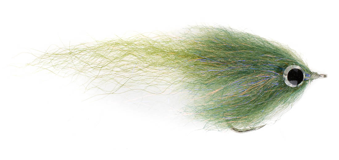 H2O Saltwater Brush Fly green