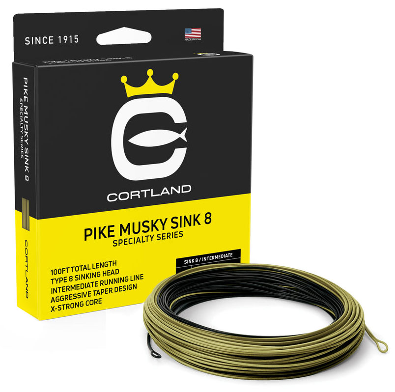 Cortland Pike Musky Fly Line Sink8