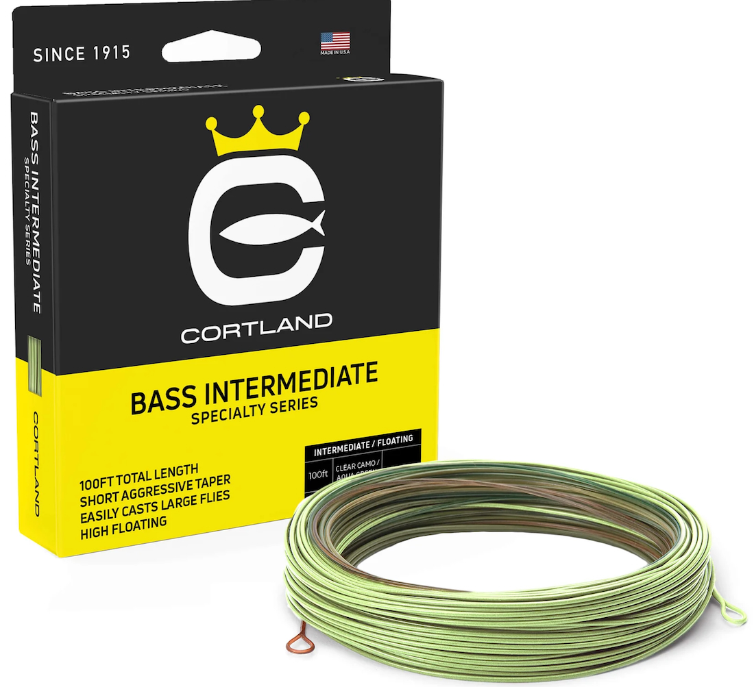 Cortland Bass & Pike Floating / Intermediate Fly line 
