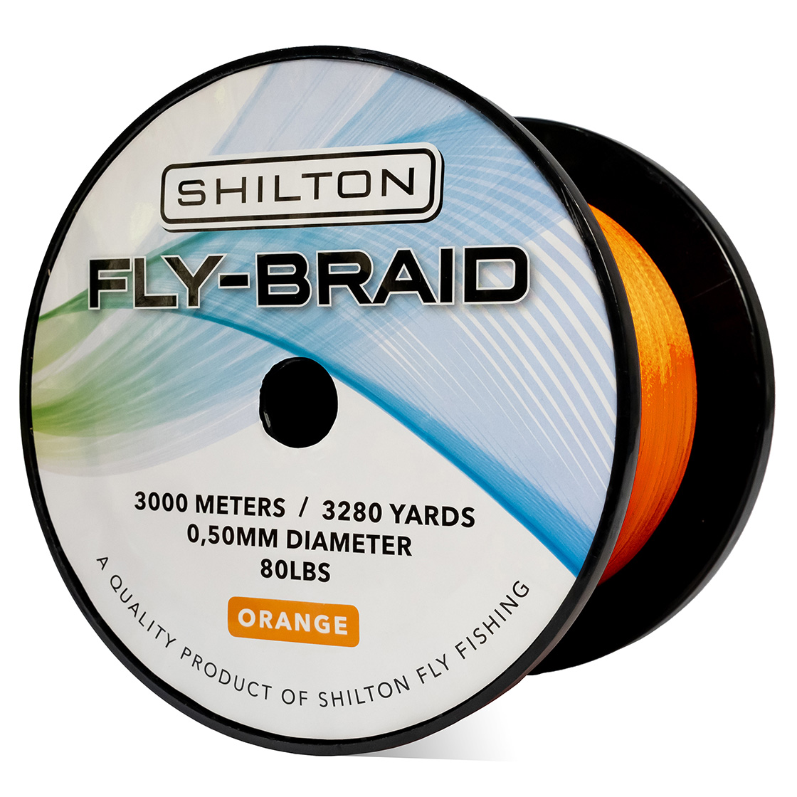 Shilton FLY-X Braid 80lbs Backing 3000m Large Spool Shilton FLY-X Braid 80lbs Backing 3000m Large Spool