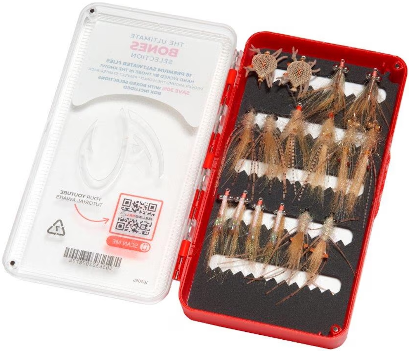 Fulling Mill Ultimate Bones fly set with fly box