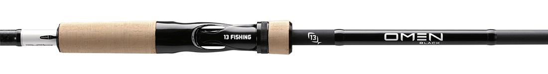 13 Fishing Omen Black Casting Baitcasting Rod