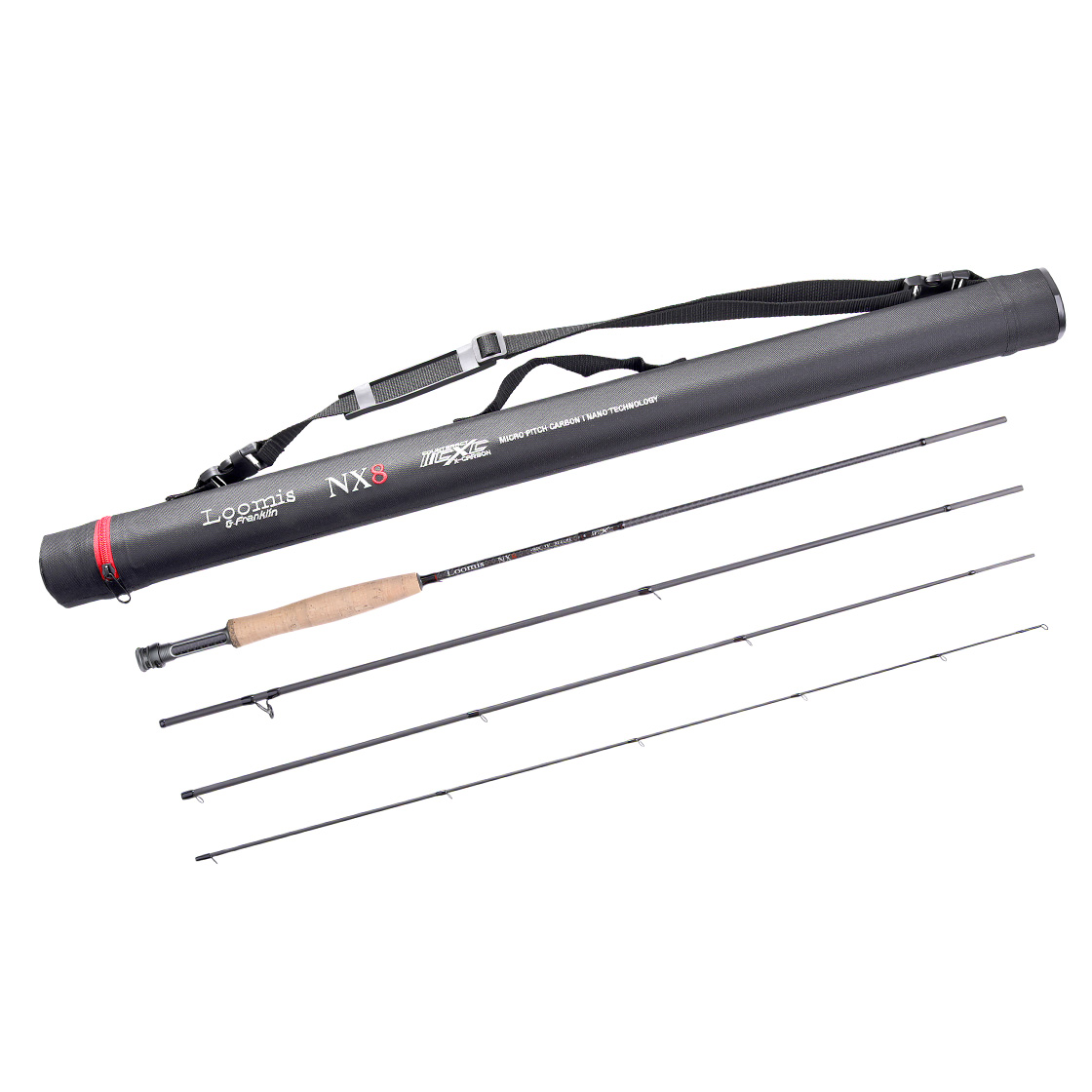 P-27002_Loomis-Franklin-NX8-Euronymph-Einhand-Fliegenrute Loomis & Franklin NX8 Euronymph Single Handed Fly Rod