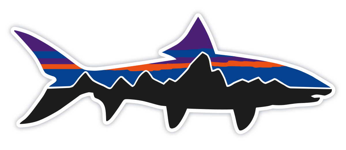 Patagonia Fitz Roy Bonefish Sticker