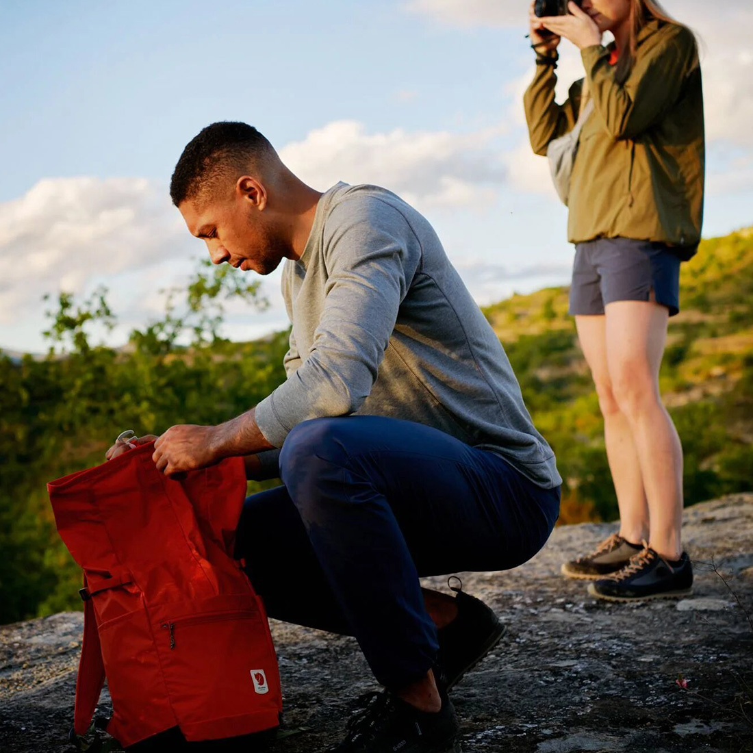 Fjällräven High Coast Lite Sweater grey