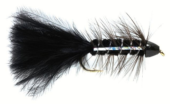 fulling_mill_golden_bullet_all_black Tying Example
