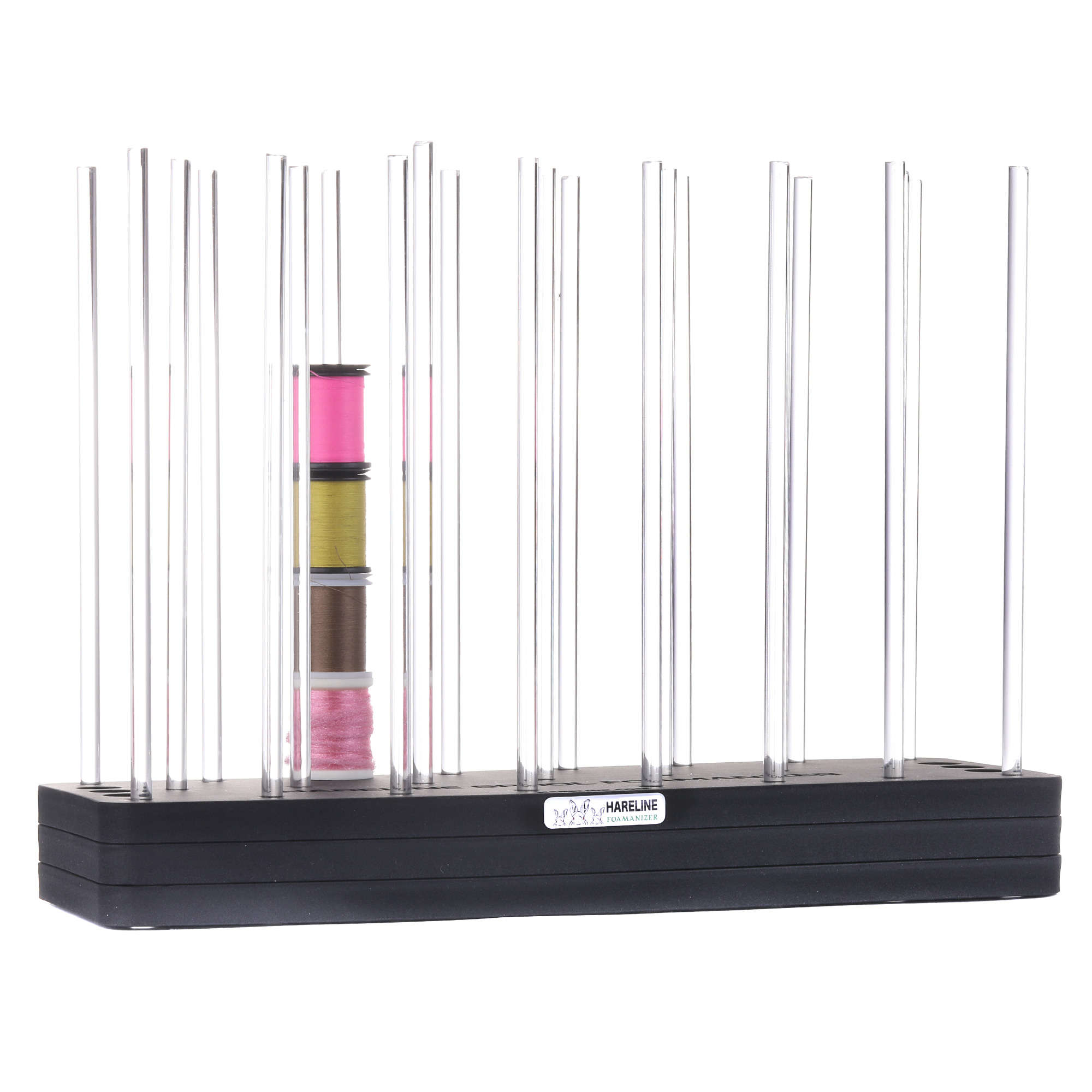 Hareline Thread Foamaniser Module 12" - Storage station for the tying table