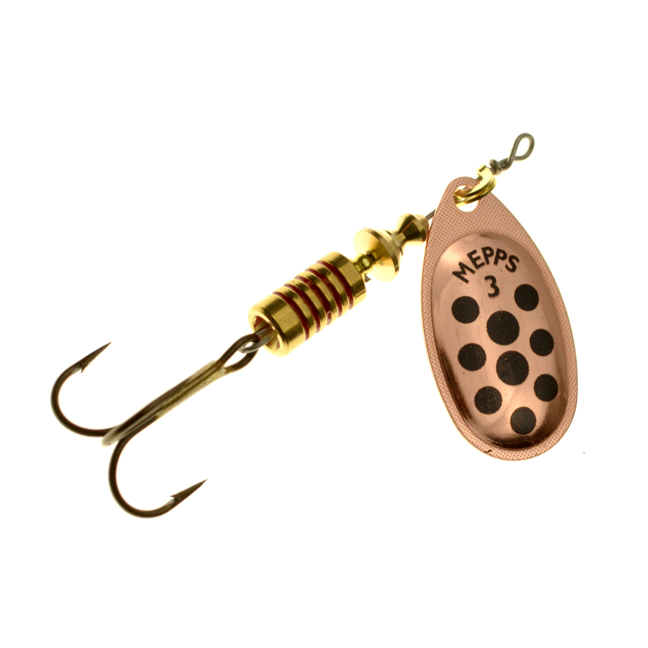 Mepps Aglia Spinner dotted copper/black
