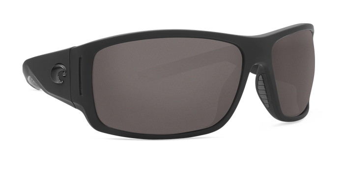 Costa Cape Polarized Sunglasses Matte Black Ultra (Gray 580P Lenses)