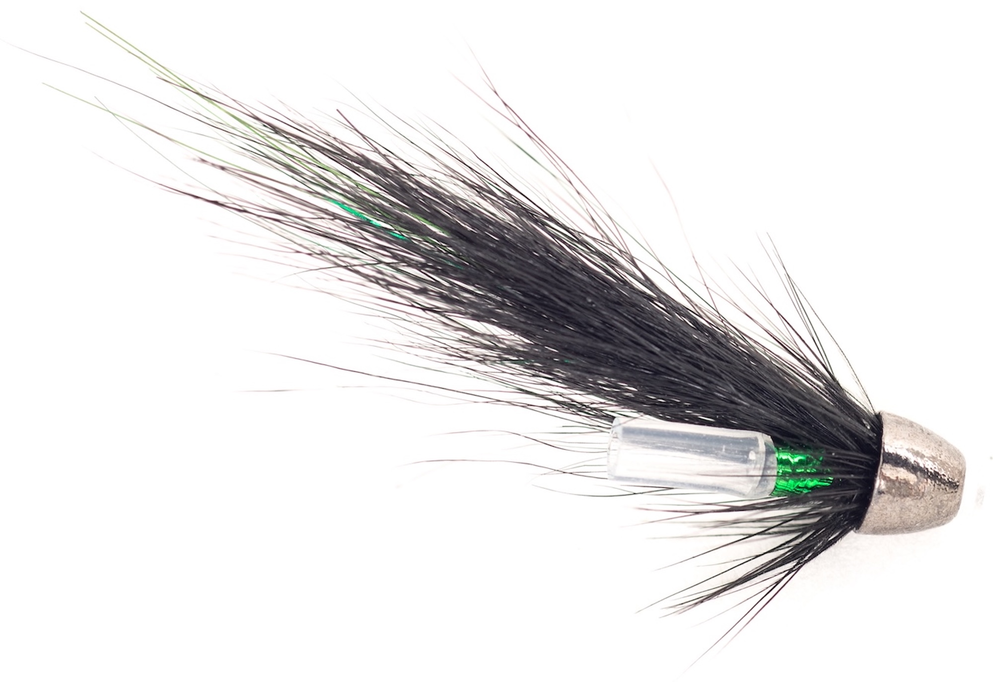 Guideline salmon fly Green Brahan Tungsten Micro Cone 3.5mm tube fly