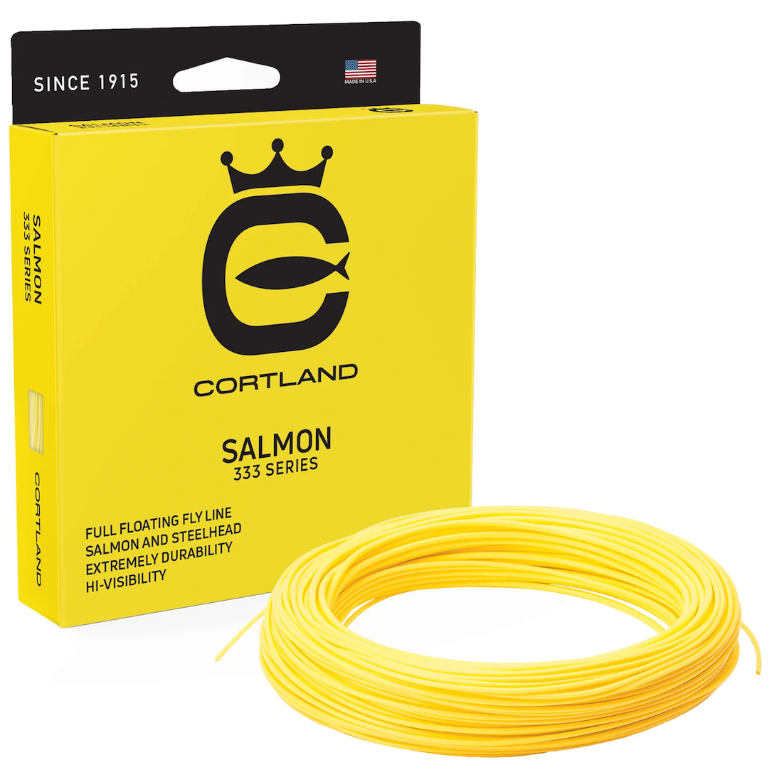 Cortland 333 Salmon and Steelhead Singlehanded Fly Line Marigold Yellow