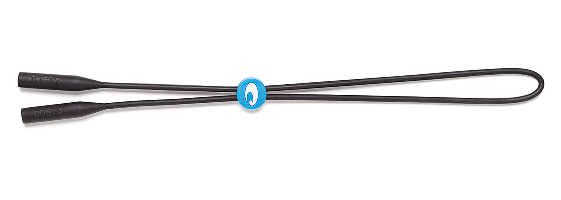 Costa-Bowline-Silicone-Retainer-black-blue Costa Bowline Silicone Retainer