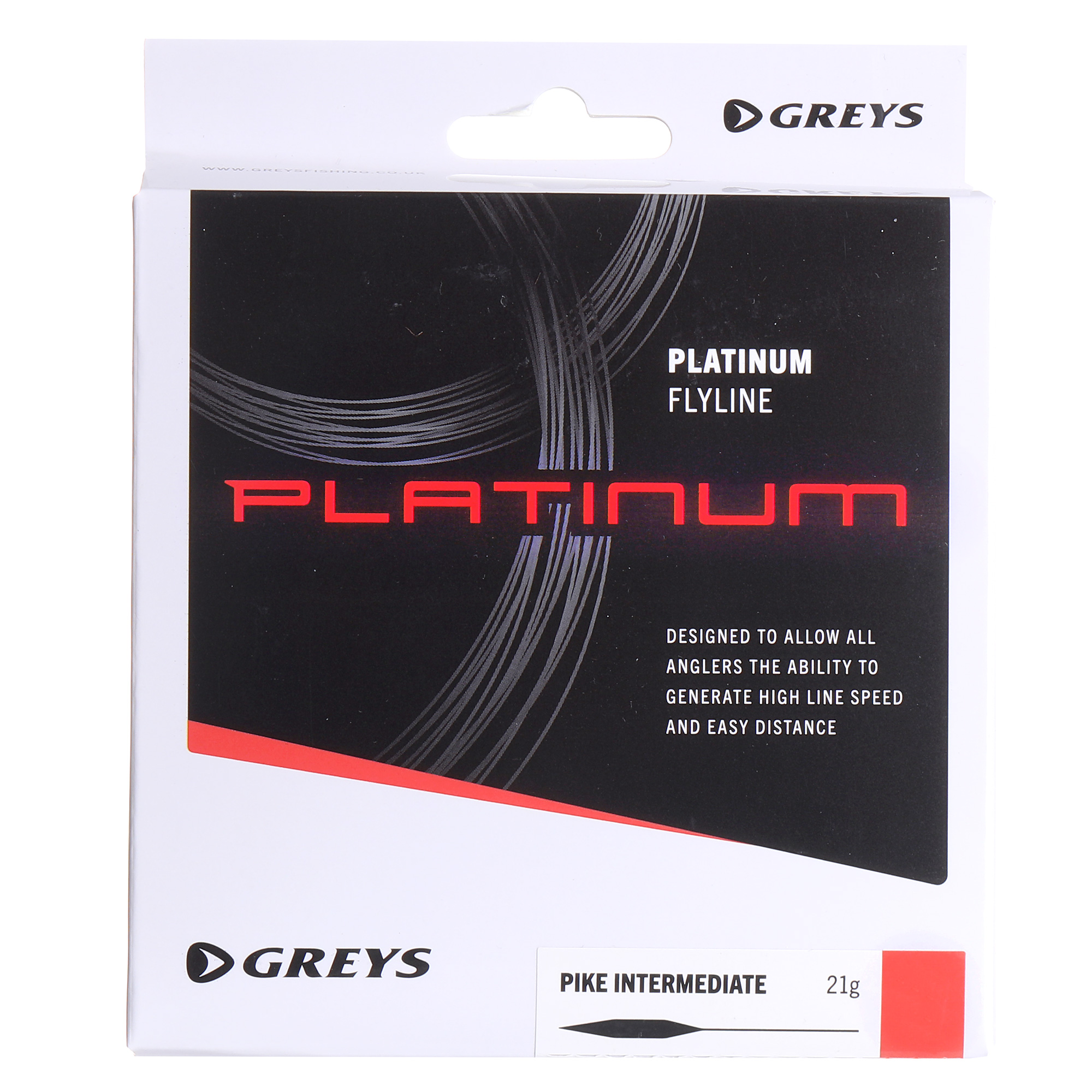 Greys Platinum Plus WF9 PIKE Intermediate Fly Line