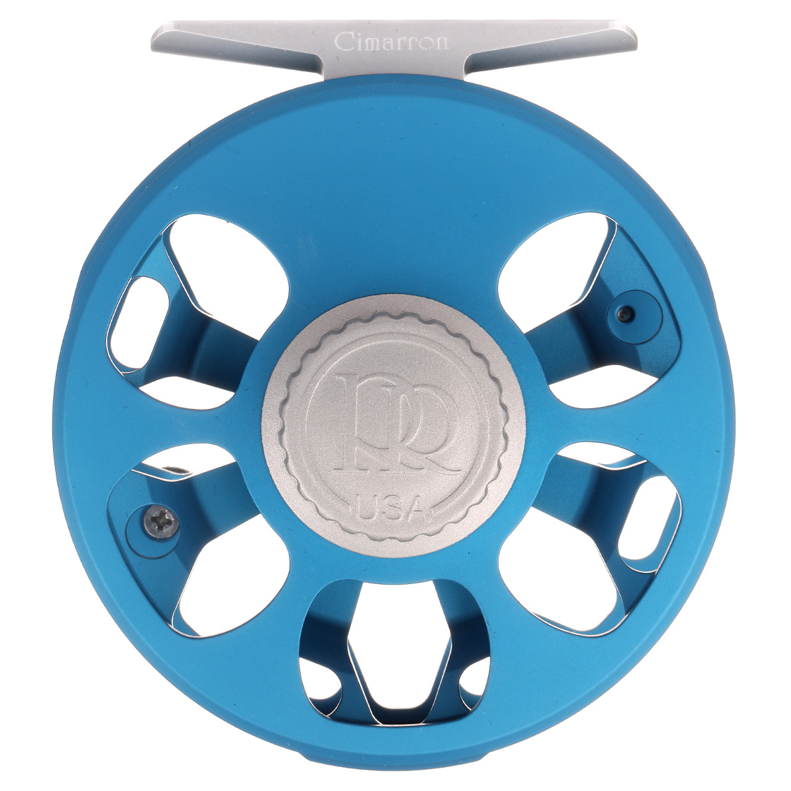 P-28464_Ross-Reels-Cimarron-Fliegenrolle-matte-blue_detail Ross Reels Cimarron Fly Reel matte blue