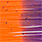 14 purple/hot orange