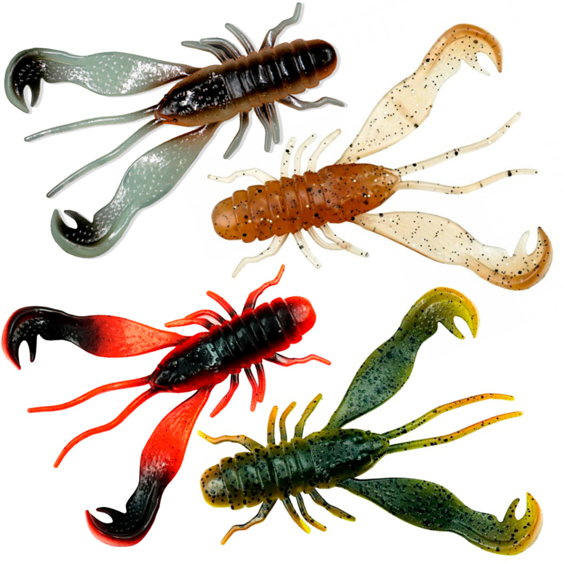 LMAB Finesse Filet Craw 4 cm
