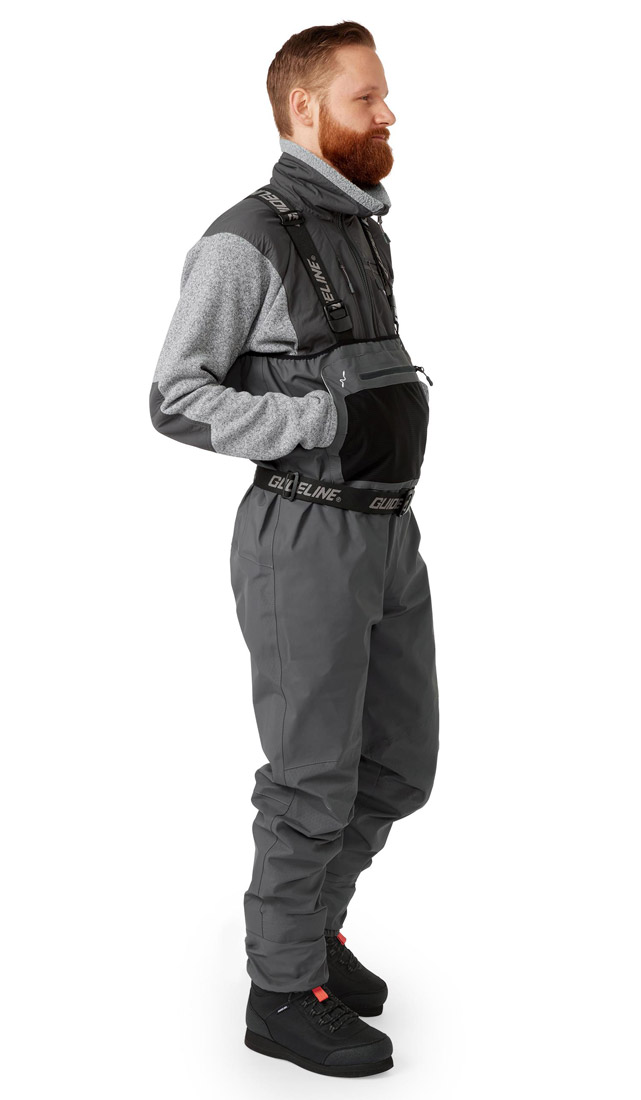 Guideline_Kaitum_XT_Wathose_4 Das Model misst 184cm/78kg (6'1"/172lbs) und trägt Größe Large