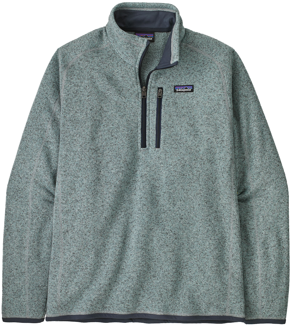 Patagonia M's Better Sweater 1/4 Zip Pullover TMBL - Thermal Blue