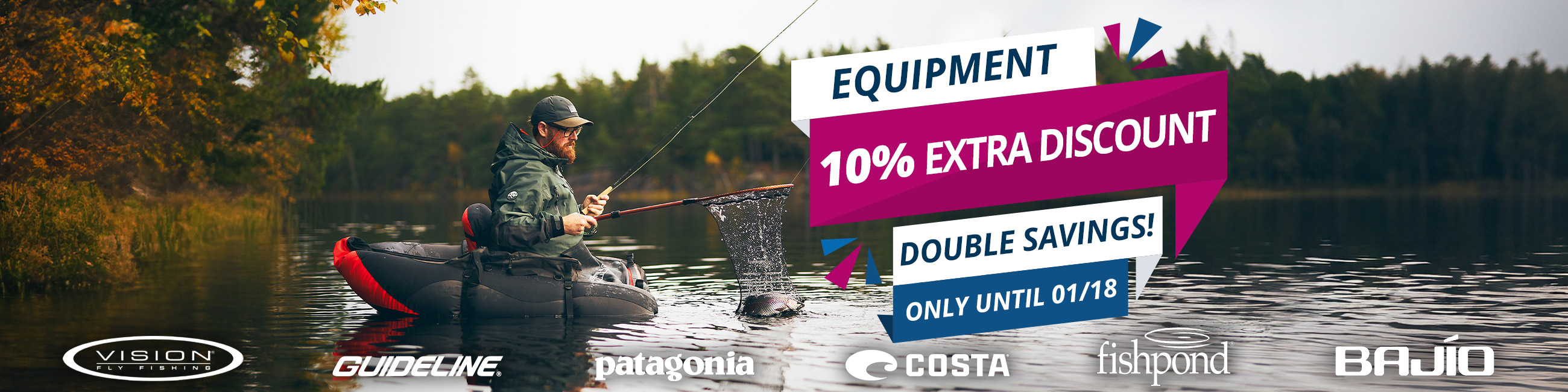 10% Extra off Equipment until 01/18
