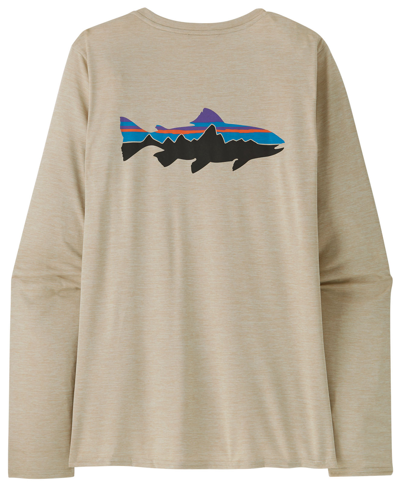 Patagonia W's L/S Cap Cool Daily Graphic Shirt - Waters FPMX