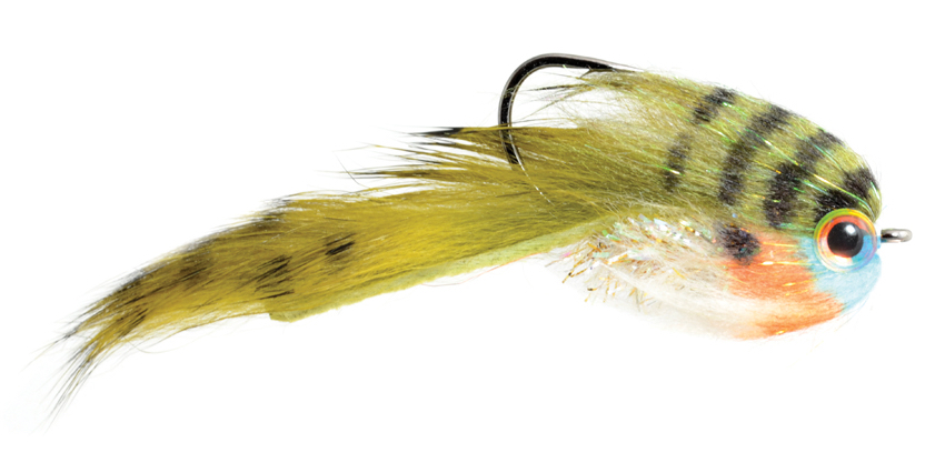 Fulling-Mill-Belly-Scratcher-Minnow-Bluegill Tying example