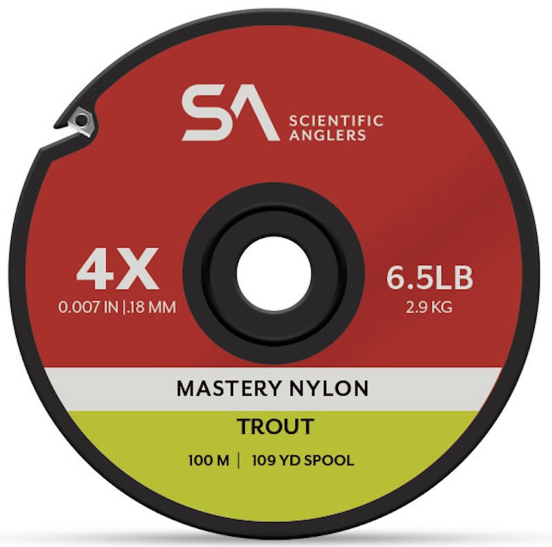 Scientific Anglers Mastery Trout Tippet 100 m spool leader material