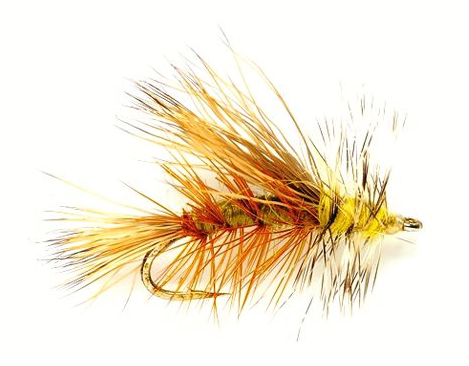 Fulling Mill Dry Fly - Stimulator olive