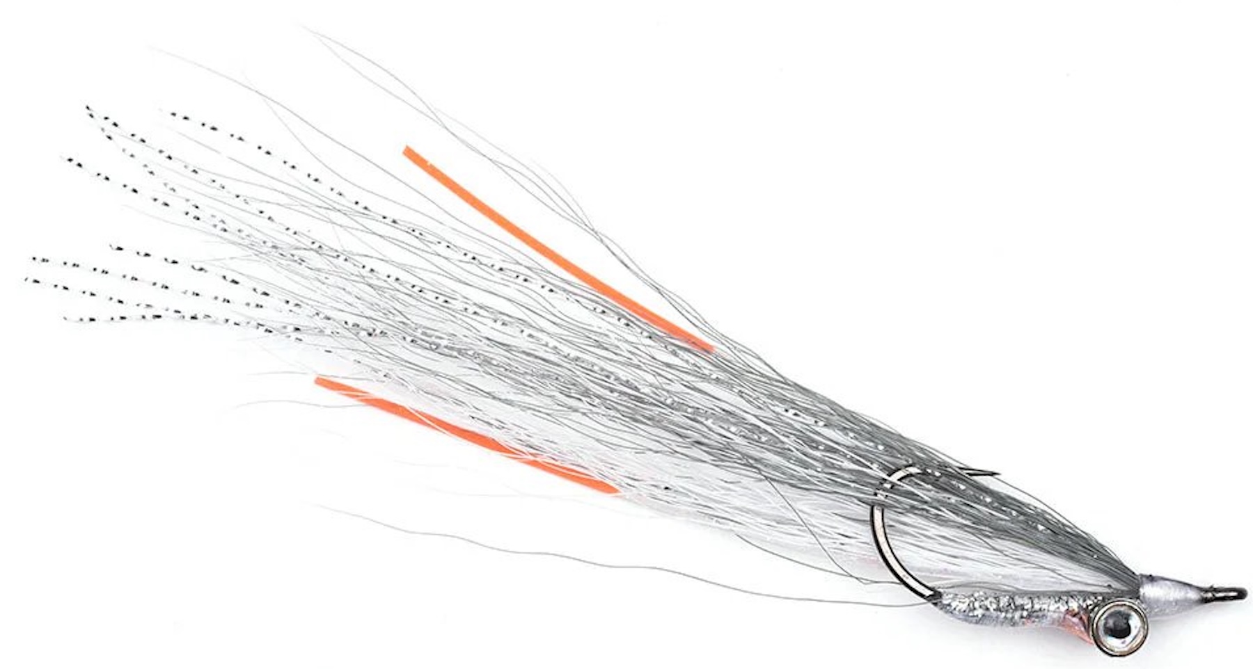 Vision Perch - Ahven Clouser 1 Silver #4 Perch Streamer